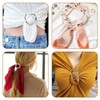 Ties Clips for Women Clothing Scarf Ring Clip Shirt Ties