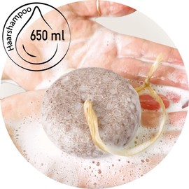 Ökologischer und veganer Haarausfall - schwaches Haar, gegen Ausdünnung - stimuliert das Haarwachstum - natürlich und plastikfrei - pH 4,5-5,5 (MAXI)