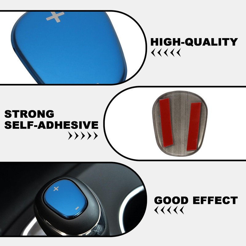 TOMALL Car Gear Shift Knob Cover Compatible with Chevy Equinox