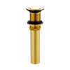 Luxier Brass Bathroom Sink Pop-Up Drain Stopper for Vessel and
