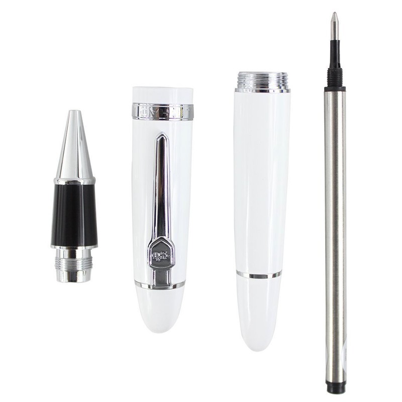Abcsea 1PCS Heavy Big Rollerball Pen 159 and 10PCS Black