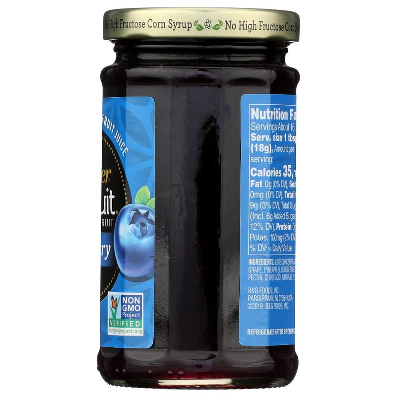Polaner All Fruit With Fiber Blueberry Spreadable Fruit 10 oz