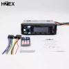HZEX Single Din Bluetooth Car Stereo, Mechless Media Player AM/FM/USB/SD/A