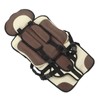 Children Safety Seat Simple Car Portable Seat Foldable Adjustable Strap