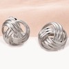 JOLCHIF Love Knot Clip On Earrings for Women Non Piercing