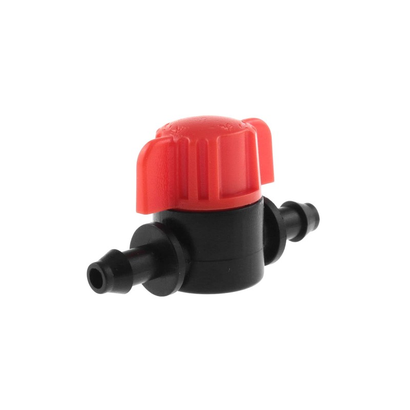 1/4 Inch Barb Shut-Off Valve DGZZI 12PCS Black Plastic Universal