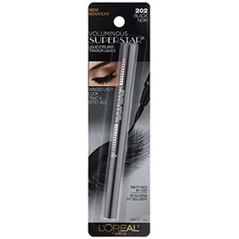 L’Oreal ParisLor Vol Superstar Liner B Size .05z Voluminous Superstar Liner 202 Black .05oz