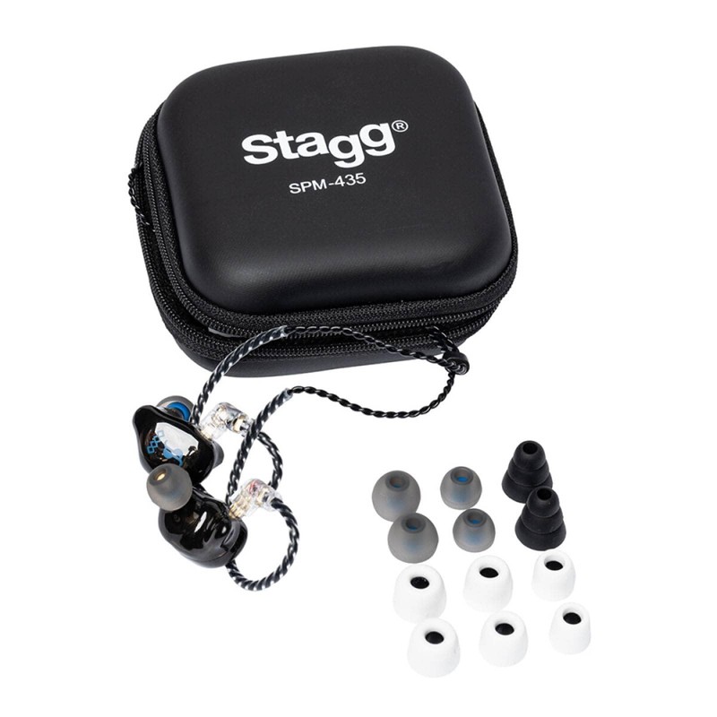 Stagg Professional Dual Driver In Ear Monitors, High Resolution, Sound