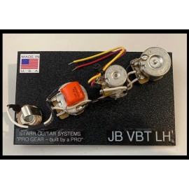 SGS Fender Jazz Bass LEFT HAND wiring harness with Volume - Balance - Tone! NEW!