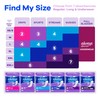 Always Discreet Adult Incontinence & Postpartum Liners for Women, Size