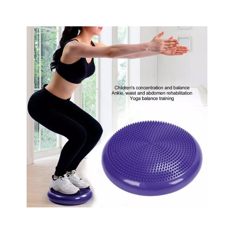 Fit Cojín De Entrenamiento Para Balance Morado
