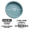 OHMO 2 Pack Cat Food Can Lids, Small Size (3