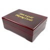 Luxurious 24K Gold Plated Playing Cards Case and Certificate with
