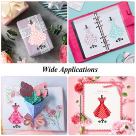 Princess Dress Metal Die Cuts, Lady Dress Shirt Cutting Dies Cut Stencils, Cutting Dies for Card Making Clearance, Embossing Dies for Scrapbooking DIY Album Paper Cards Decoration
