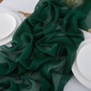 Chuqing Chiffon Table Runner, 70 x 300 cm, Washable, Table