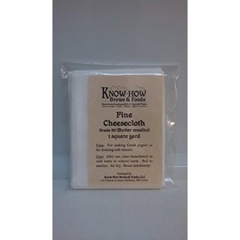 Fine Cheesecloth (Butter Muslin) - 1 sq yd Grade 90