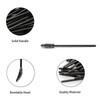 Canvas Trend 100pcs Disposable Eyelash Brushes，Eyelash Extensions Brushes Portable Eyebrow