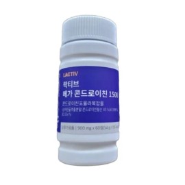 Lacticive Lacticiv Mega Chondroitin 1500 once a day with water Korea C&S Pharm 900mg 60 tablets DJ / 락티브 메가 콘드로이친 1500 물과함께 하루한번 한국씨엔에스팜 900mg 60정 DJ