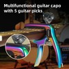 Guitar Capo For Acoustic And Electric - 6 String Guitar