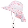 CHUNG Baby Sun Protection Hat Kids Summer Toddler Adjustable UPF