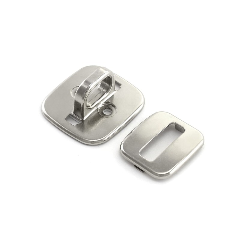 QWORK Laptop Cable Lock Anchor, 10 Pack Steel Desk Mount