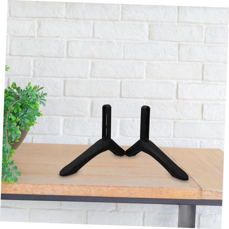 Ciieeo 1 Set Tv Stand Base Tabletop Holder for LCD