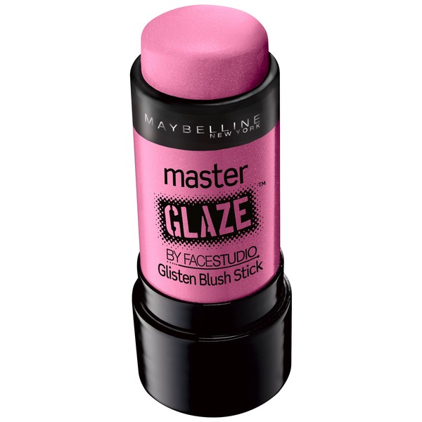 Maybelline New York Face Studio Master Glaze Glisten Blush Stick, Pink Fever, 0.24 Ounce