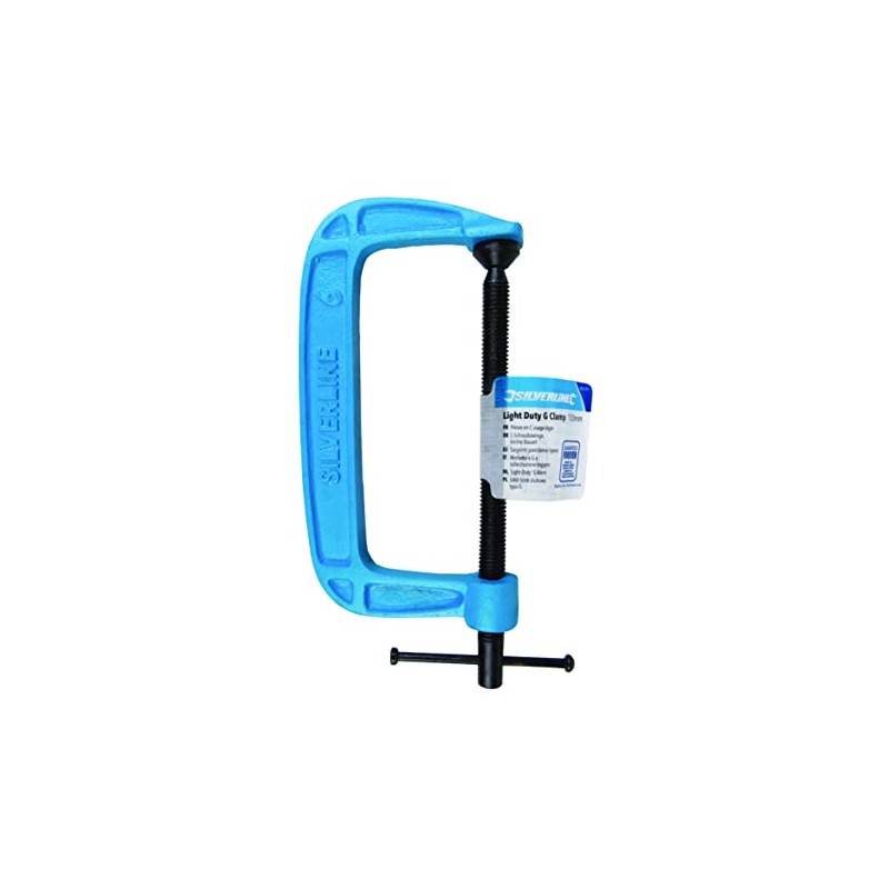Silverline 605787 G-Clamp Blue 3005C