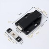 4Pcs Magnetic Push Latch, Push to Open Cabinet Catch Hardware