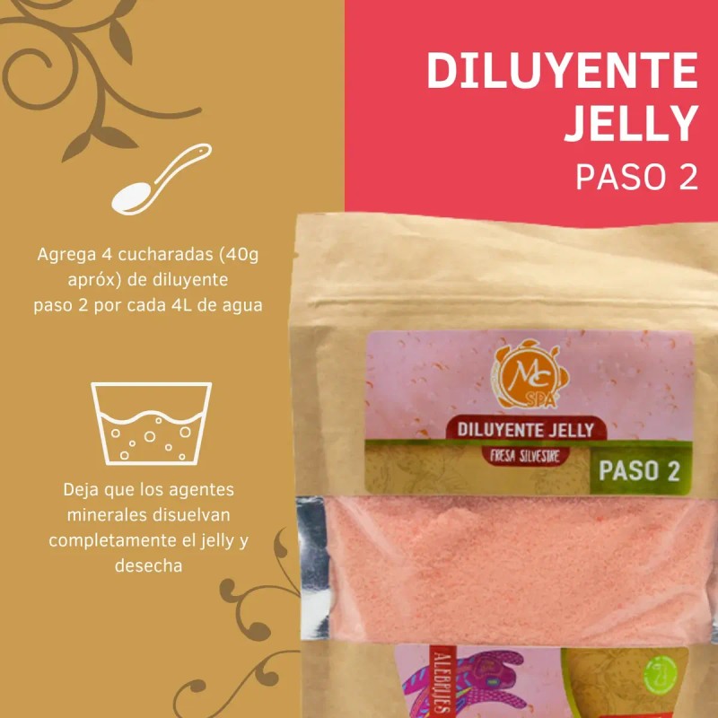 Jelly Mc Spa Paso 1 200g Y Paso 2 400g.