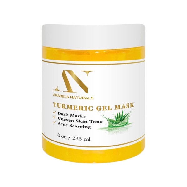 Turmeric Aloe Vera Mask, Aloe for Pores, Acne, Dark Spots,