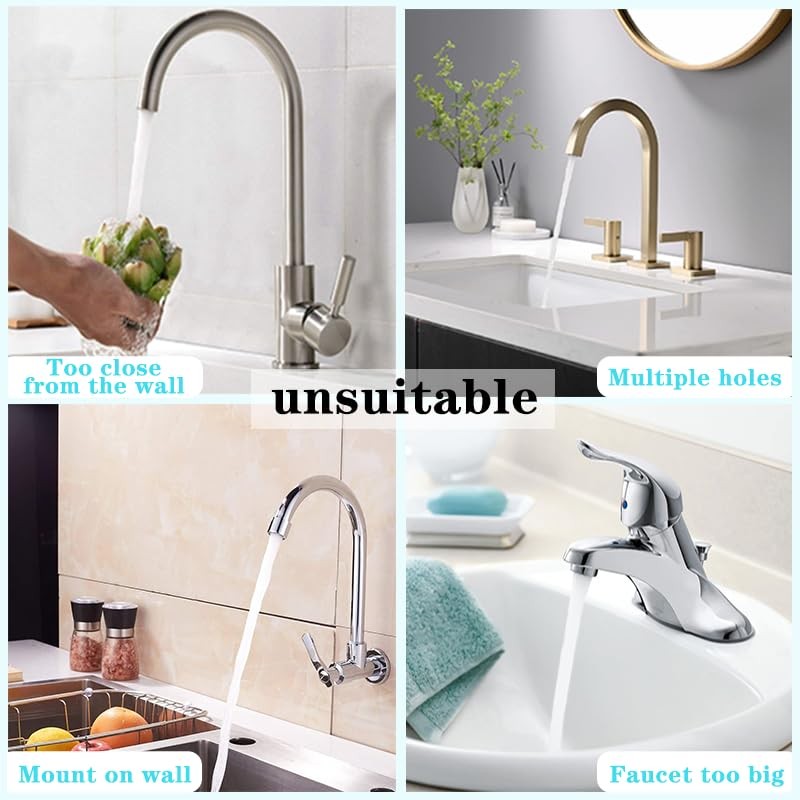 Extra Long 24' Silicone Sink Splash Guard - 5 Slope