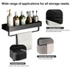 ILIKEPOW 2 Pack Shower Organisers Bathroom Shelves Basket No-Drilling Wall