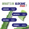 Gel Alocane de emergencia para quemaduras, máximo alivio, 2,5 onzas