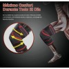 1 Par Rodilleras Elásticas Deportivas Premium Compresion Gym