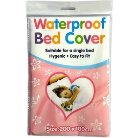 Waterproof Baby Toddler Bed Cover Mattress Protector White Single 200x100 Sheet