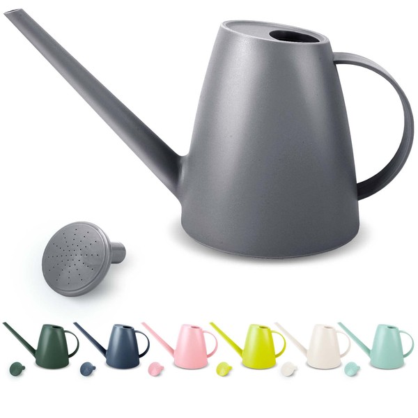 Watering Can for Indoor Plants, Small Watering Cans for House Plant Garden Flower, Long Spout Water Can for Outdoor Watering Plants 1.8L 60oz 1/2 Gallon