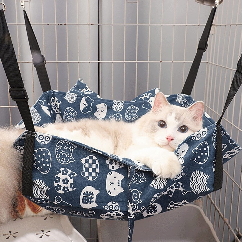 Cat Hammock, Cat Hammock, For Chairs, Cages, Adjustable Lines, Pet