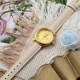 Anbeer Flat Thin Elegant Genuine Leather Watch Strap, Quick Release Replacement Watch Strap for Women, Various Sizes Available, 20 mm, Leather, No gemstone