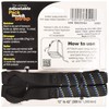 Oxford Rok Straps MD 16mm Adj Black + blue/green -