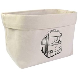 Large 'City Bus' Canvas Organiser/Storage Bag (OR00032972)