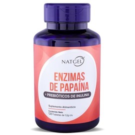 Enzimas Digestivas con Prebioticos  Enzimas Digestivas de Papaina  Inulina Prebiotica  Apoyo Digestivo Natural, Mejora Digestion y Absorcion de...    