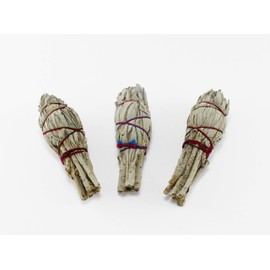 Berk HS-285-S Räucherwerk - 3er Pack weißer Salbei Mini, 50 g