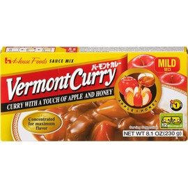 House Foods Vermont Curry, Mild, 8.1 Ounce (Pack of 10)