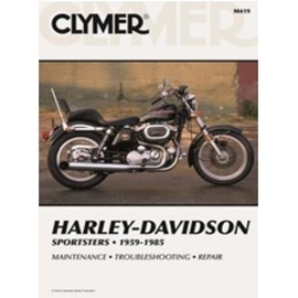 Clymer Publications MANUAL HARLEY SPORTSTERS 59-85 Manuals & Videos Cylmer Manual59-85 Sportster - M419