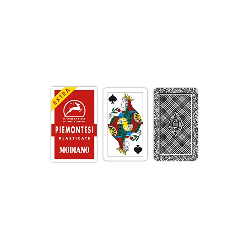Modiano Piemontesi 4 - Regional Playing Cards