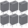 Automotive Relay 13748474 8474 (Pack of 6) - 12V 4-Pin