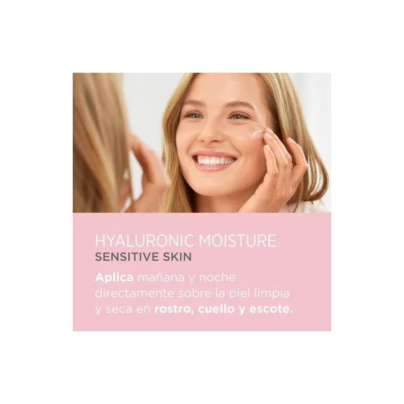 Isdinceutics Hyaluronic Moisture Sensitive 50g Tipo De Piel Sensible Día/noche
