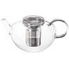 Teapot 'Opus' in simple aesthetics with stainless steel strainer, 1,2