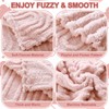 Wiwiqing Fleece 3D Boho Fluffy Baby Blanket for Boys Girls